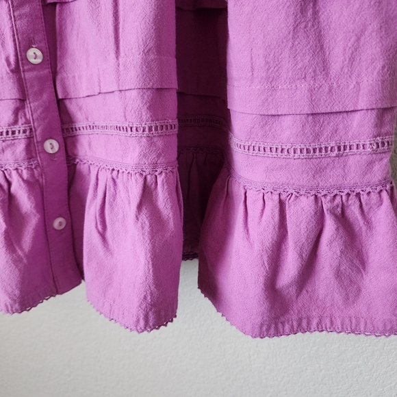 FREE PEOPLE Desert‎ Days mini dress in orchid size M NEW WITH TAGS - Picture 9 of 13